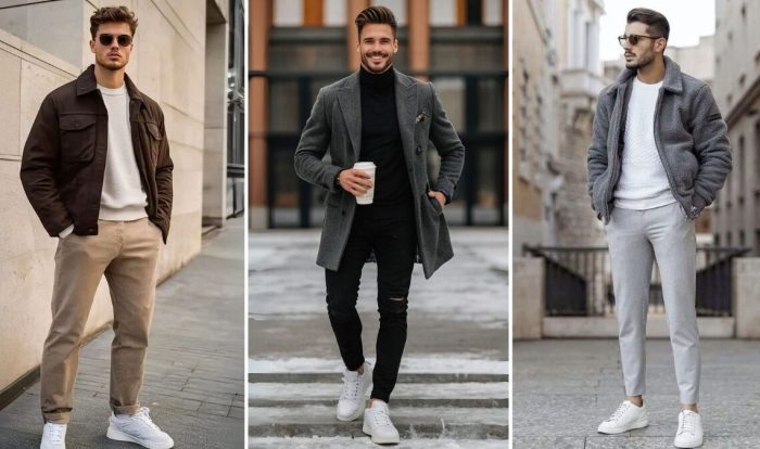 Men's casual winter fashion