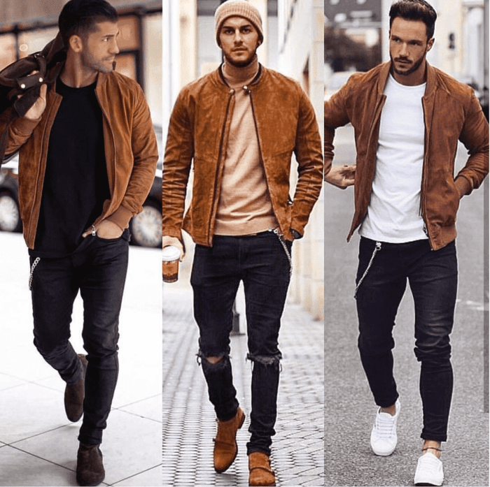 Men's casual winter fashion