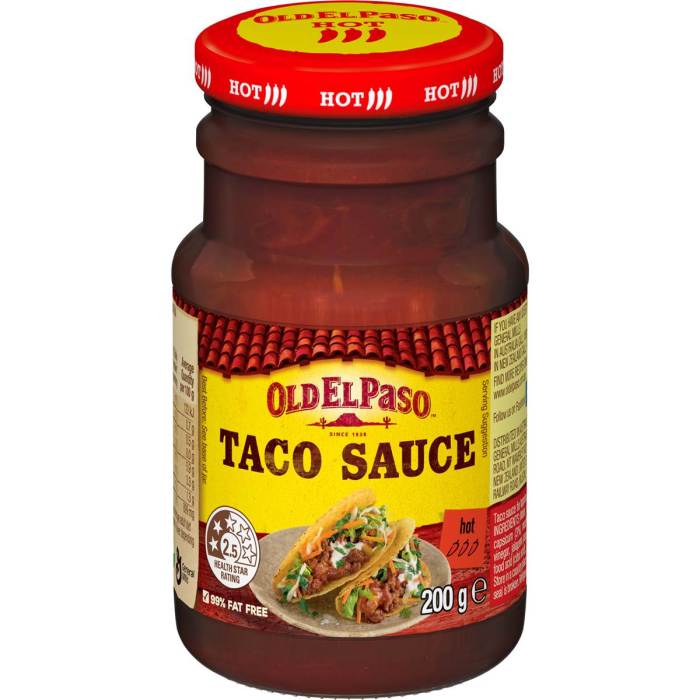 Hot sauce recipe for tacos