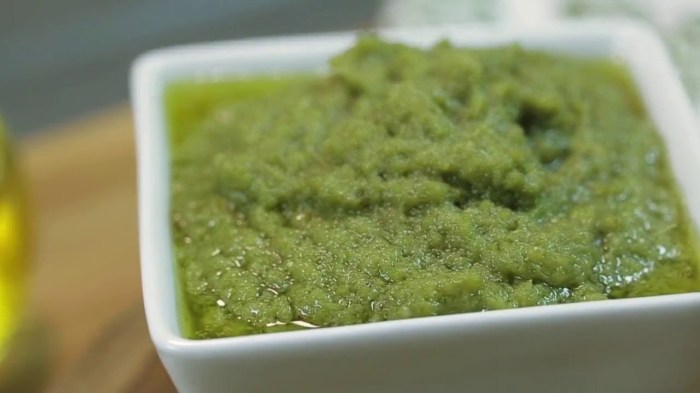 Pepper sauce green recipe