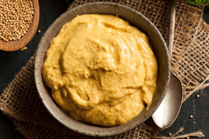 Recipe for mustard sauce