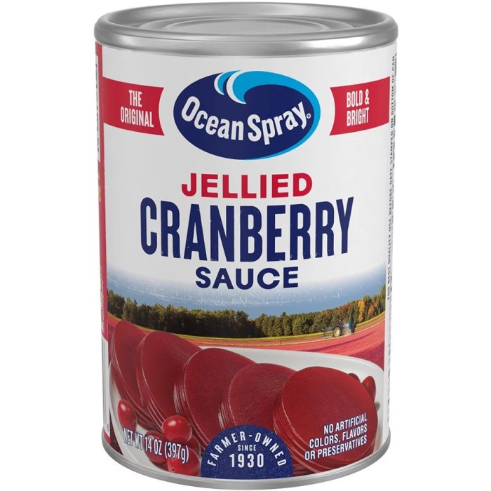 Ocean spray jellied cranberry sauce recipes