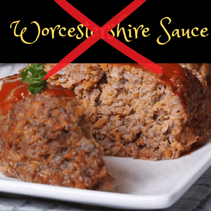 Meatloaf with worcester sauce recipe