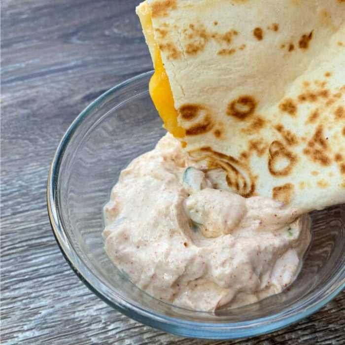 Quesadilla sauce taco bell recipe