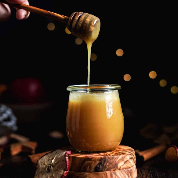 Recipe for caramel sauce for apples