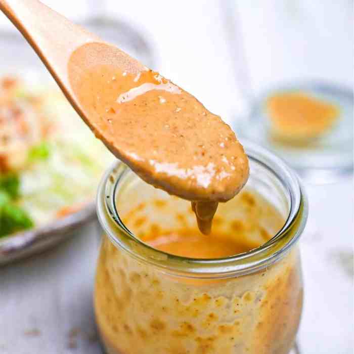 Recipe for sesame sauce