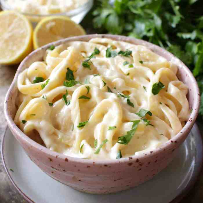 Lite alfredo sauce recipe