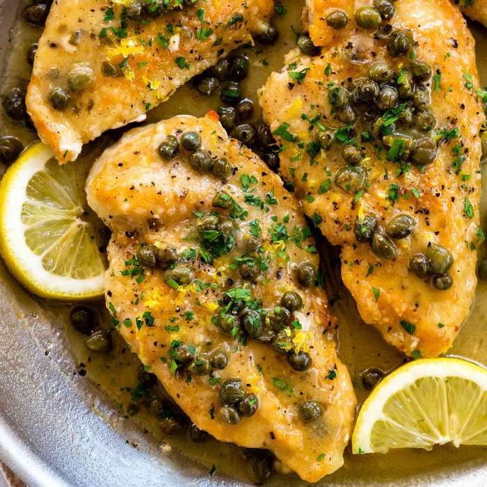 Lemon caper sauce recipe