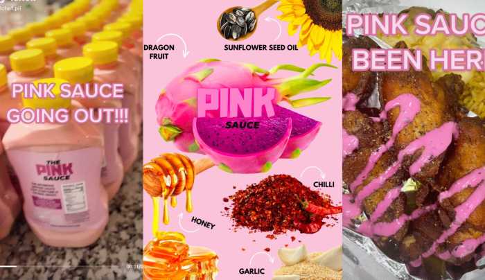 Recipe for pink sauce