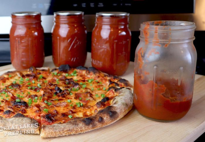 Pizza sauce recipe to can