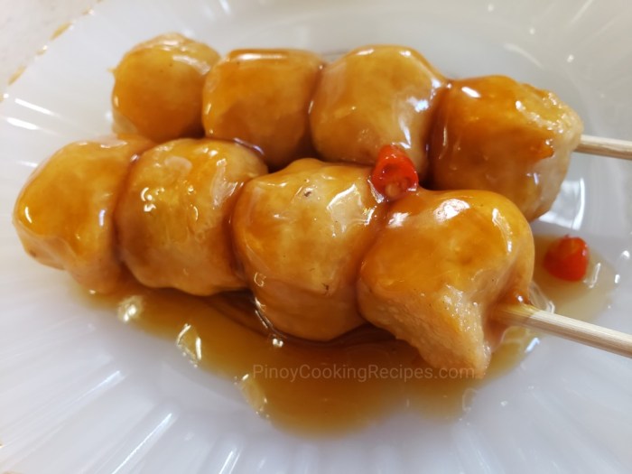 Recipe for fishball sauce